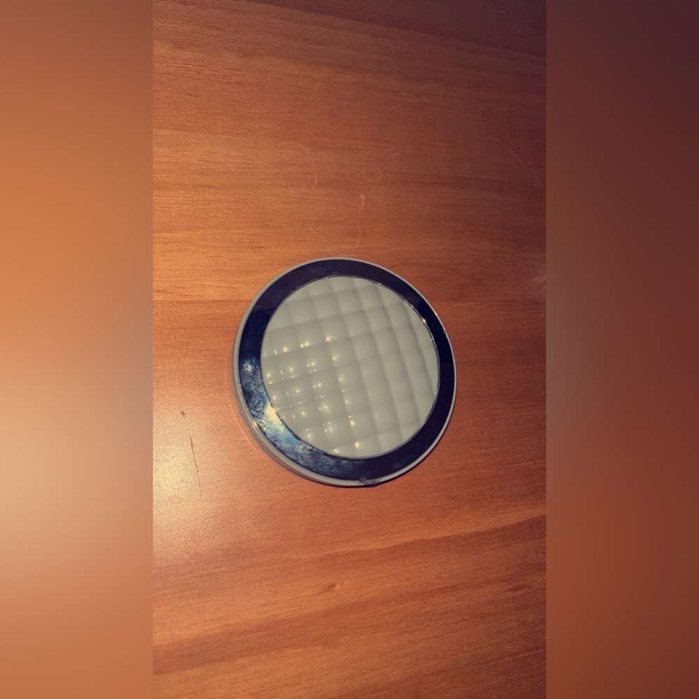 Grey Compact Handheld Mirror